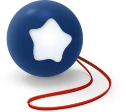 PABOBO VEILLEUSE LITTLE MOON BLEU