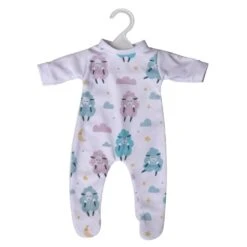 CERISE & CAPUCINE VETEMENT POUPEE 42 CM PYJAMA MOUTONS - ONE WORLD ONE FUTURE