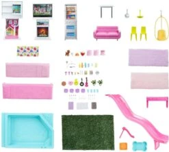 MATTEL LA MAISON DE REVE DE BARBIE -Jouets Pour Enfants Boutique 034f2f4aac53b46cf7198fc5597e8cad3e42e10c 10083008 06