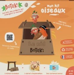 BOTAKI - KIT ACTIVITE OISEAUX : FABRIQUE TON NICHOIR A OISEAUX -Jouets Pour Enfants Boutique 09ece64e8adad05e150b2a3fd801661ce0e88595 41015889 03