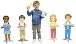 Janod UN JOUR... A L'ECOLE -Jouets Pour Enfants Boutique 128c534a83c1c6ad408266ae3712c84201746393 41059532 06