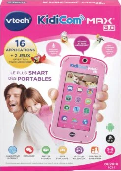 VTech KIDICOM MAX 3.0 ROSE -Jouets Pour Enfants Boutique 232eb0b630f2d95b09d3c13eea8d351a4a22950b 41002980 03
