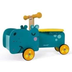 Janod PORTEUR HIPPO - EN BOIS -Jouets Pour Enfants Boutique 25974d8c1f7b5561921a03f5eeba326428cc523b 02081833 03