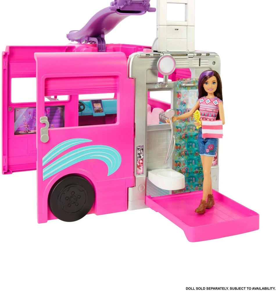 MATTEL MEGA CAMPING-CAR DE BARBIE 6 MATTEL MEGA CAMPING-CAR DE BARBIE – Image 6