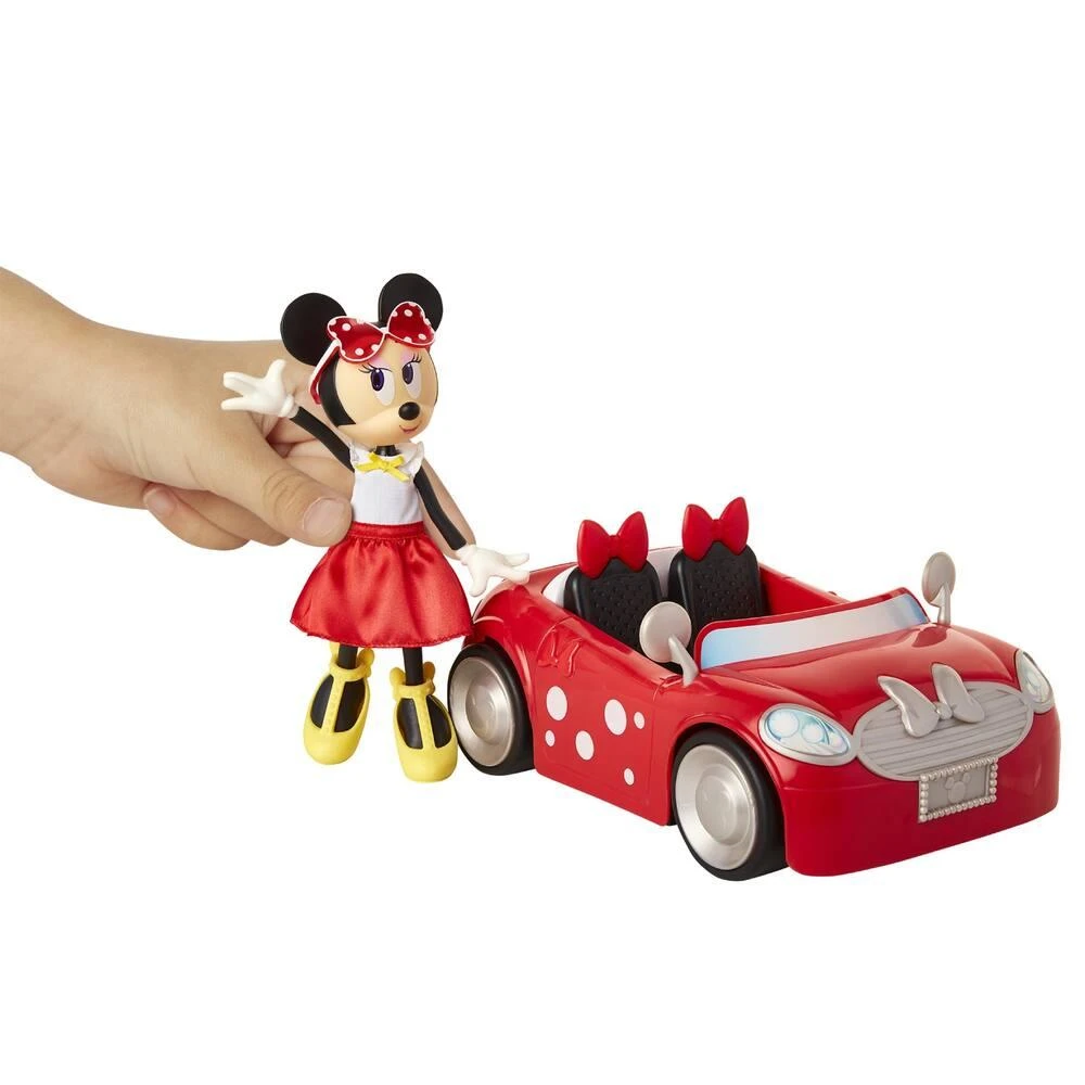 JAKKS PACIFIC POUPEE MINNIE DRIVE N' STYLE : MINNIE ET SON COUPE CABRIOLET 2 JAKKS PACIFIC POUPEE MINNIE DRIVE N' STYLE : MINNIE ET SON COUPE CABRIOLET – Image 2