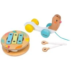 Janod ESCARGOT A PROMENER - EN BOIS -Jouets Pour Enfants Boutique 343b4e4e024c3adf5cf42a533d0d888edcf3ea4c 02081832 04