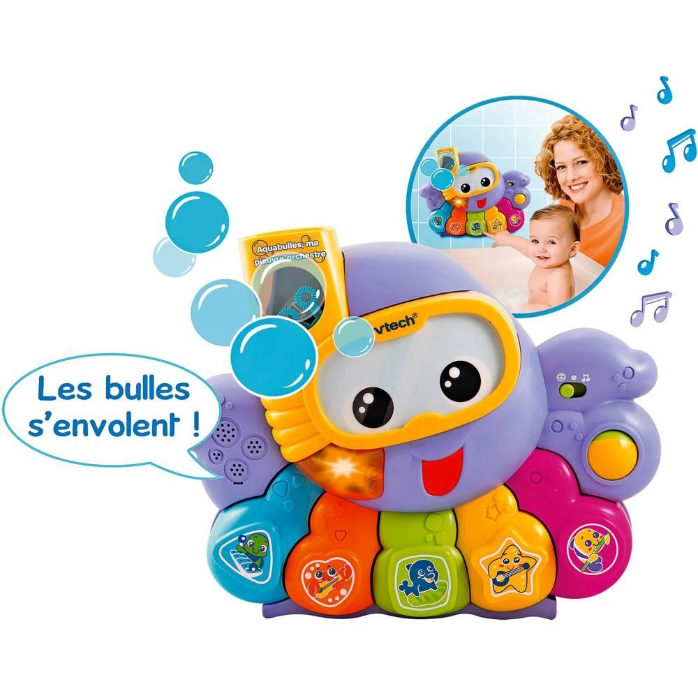 VTECH BABY - AQUABULLES, MA PIEUVRE ORCHESTRE 1 VTECH BABY - AQUABULLES, MA PIEUVRE ORCHESTRE