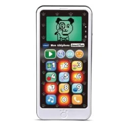 VTECH BABY - MON TELEPHONE EMOTI'FUN NOIR & BLANC