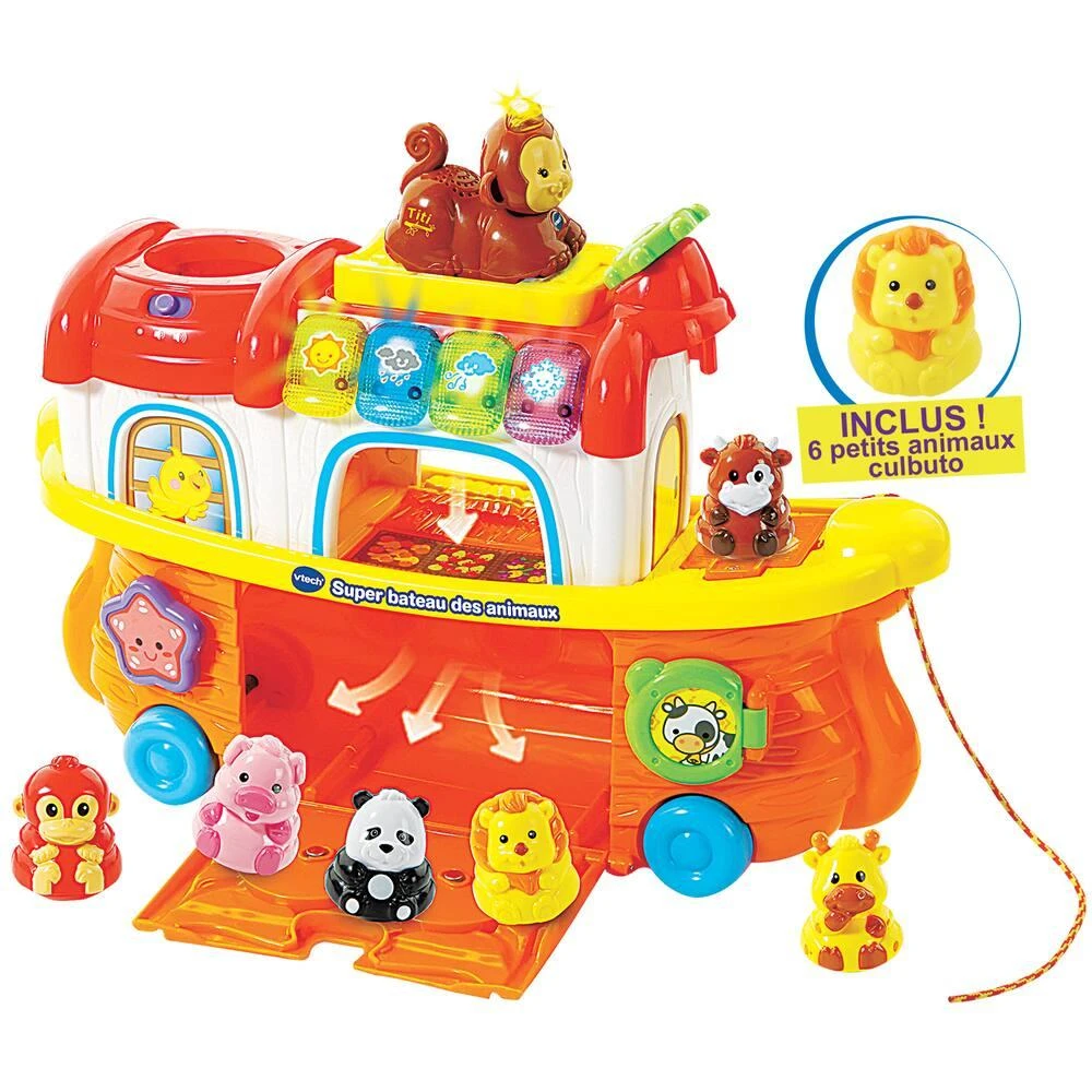 VTech SUPER BATEAU DES ANIMAUX - TUT TUT ANIMO 1 VTech SUPER BATEAU DES ANIMAUX - TUT TUT ANIMO