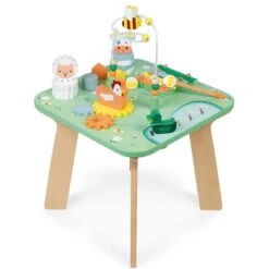 Janod TABLE D'ACTIVITÉS JOLIE PRAIRIE - EN BOIS -Jouets Pour Enfants Boutique 42bff66d5e62423f25365842e8811d27af2ad8f6 02082380 04