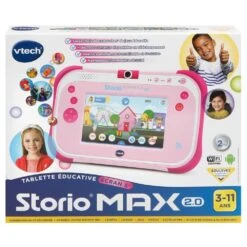VTech TABLETTE STORIO MAX 2.0 5" ROSE -Jouets Pour Enfants Boutique 4a7d4cf964c1ad31ed0cf3e80ea8906ef5b2f31b 04071912 03