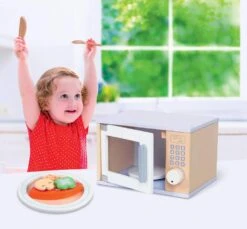 MICRO-ONDES EN BOIS -Jouets Pour Enfants Boutique 4ddca9a345e520f07721d09eb42ab80229b7082f 02082232 03