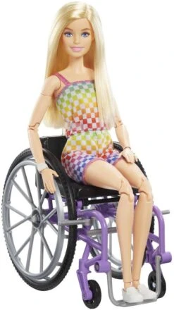MATTEL BARBIE FAUTEUIL ROULANT BLONDE -Jouets Pour Enfants Boutique 575033eda612f2cdbfc2543468ab85332782af7c 41107784 03