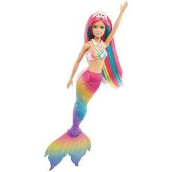MATTEL POUPEE BARBIE SIRENE MAGIQUE ARC-EN-CIEL -Jouets Pour Enfants Boutique 5a22cb49b82b8cc8d6a667a791d81c6f68ae7a5d 10022551 05