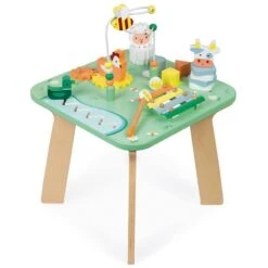 Janod TABLE D'ACTIVITÉS JOLIE PRAIRIE - EN BOIS -Jouets Pour Enfants Boutique 5a7b42587c8b2a7bee11044b87a442e383bcf3c1 02082380 03