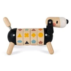 Janod CHIEN FORMES ET COULEURS - EN BOIS -Jouets Pour Enfants Boutique 6157a57b0c4cdaced2d6bd44a036908ea46b136d 04061477 04