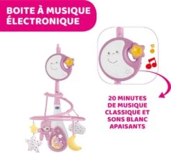 CHICCO MOBILE NEXT TO DREAMS ROSE -Jouets Pour Enfants Boutique 622ebc274f39362d5689340cc1b8fcca90f6112c 02080548 05