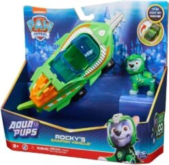 SPIN MASTER VEHICULE + FIGURINE ROCKY AQUA PUPS LA PAT' PATROUILLE -Jouets Pour Enfants Boutique 6565e50d32b844ebcbc268d191d9b137fa301ec0 41103089 06