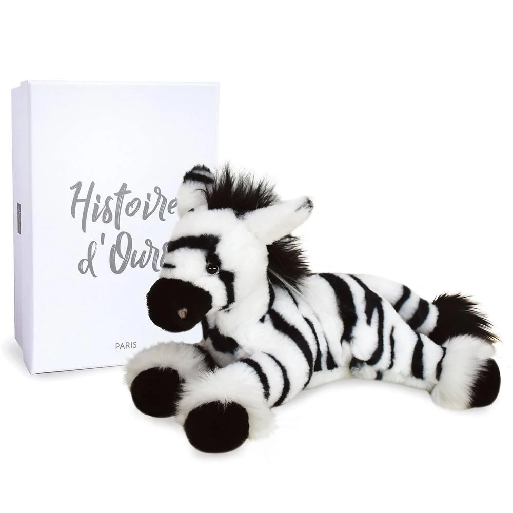 PELUCHE ZEPHIR LE ZEBRE 25 CM 2 PELUCHE ZEPHIR LE ZEBRE 25 CM – Image 2