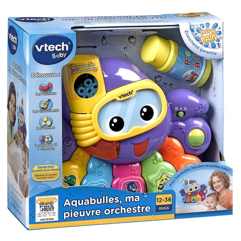 VTECH BABY - AQUABULLES, MA PIEUVRE ORCHESTRE 4 VTECH BABY - AQUABULLES, MA PIEUVRE ORCHESTRE – Image 4