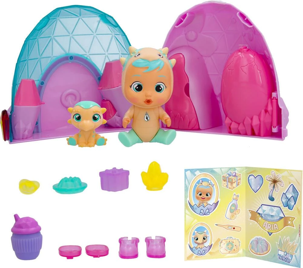 CRY BABIES MAGIC TEARS DINO - ICY WORLD 2 CRY BABIES MAGIC TEARS DINO - ICY WORLD – Image 2