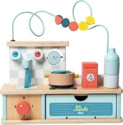 Vilac CUISINE D'ÉVEIL MULTI-ACTIVITÉS EN BOIS -Jouets Pour Enfants Boutique 6f4e8f0653261ce7d2607900ffddb1b2631fe8a3 41033348 03