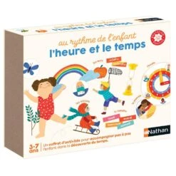 Nathan AU RYTHME DE L'ENFANT L'HEURE ET LE TEMPS -Jouets Pour Enfants Boutique 746b85ae5921377a2efd2f804923442bb9c2abb5 04061541 03
