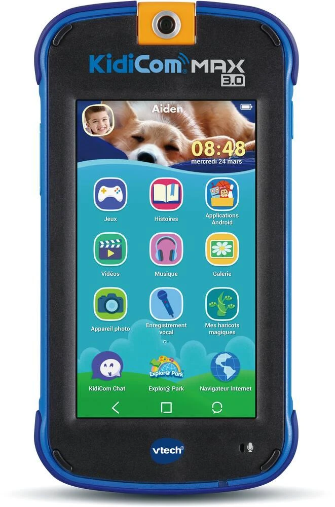 VTech KIDICOM MAX 3.0 BLEU 1 VTech KIDICOM MAX 3.0 BLEU