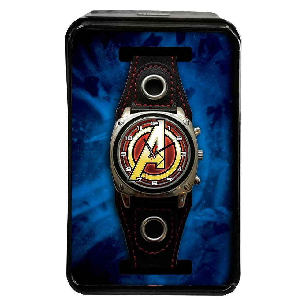 MONTRE ANALOGIQUE DANS BOITE METAL AVENGERS 2 MONTRE ANALOGIQUE DANS BOITE METAL AVENGERS – Image 2