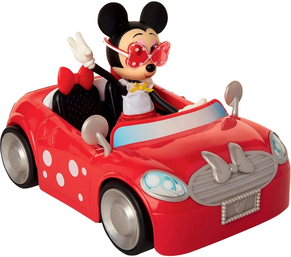 JAKKS PACIFIC POUPEE MINNIE DRIVE N' STYLE : MINNIE ET SON COUPE CABRIOLET 1 JAKKS PACIFIC POUPEE MINNIE DRIVE N' STYLE : MINNIE ET SON COUPE CABRIOLET