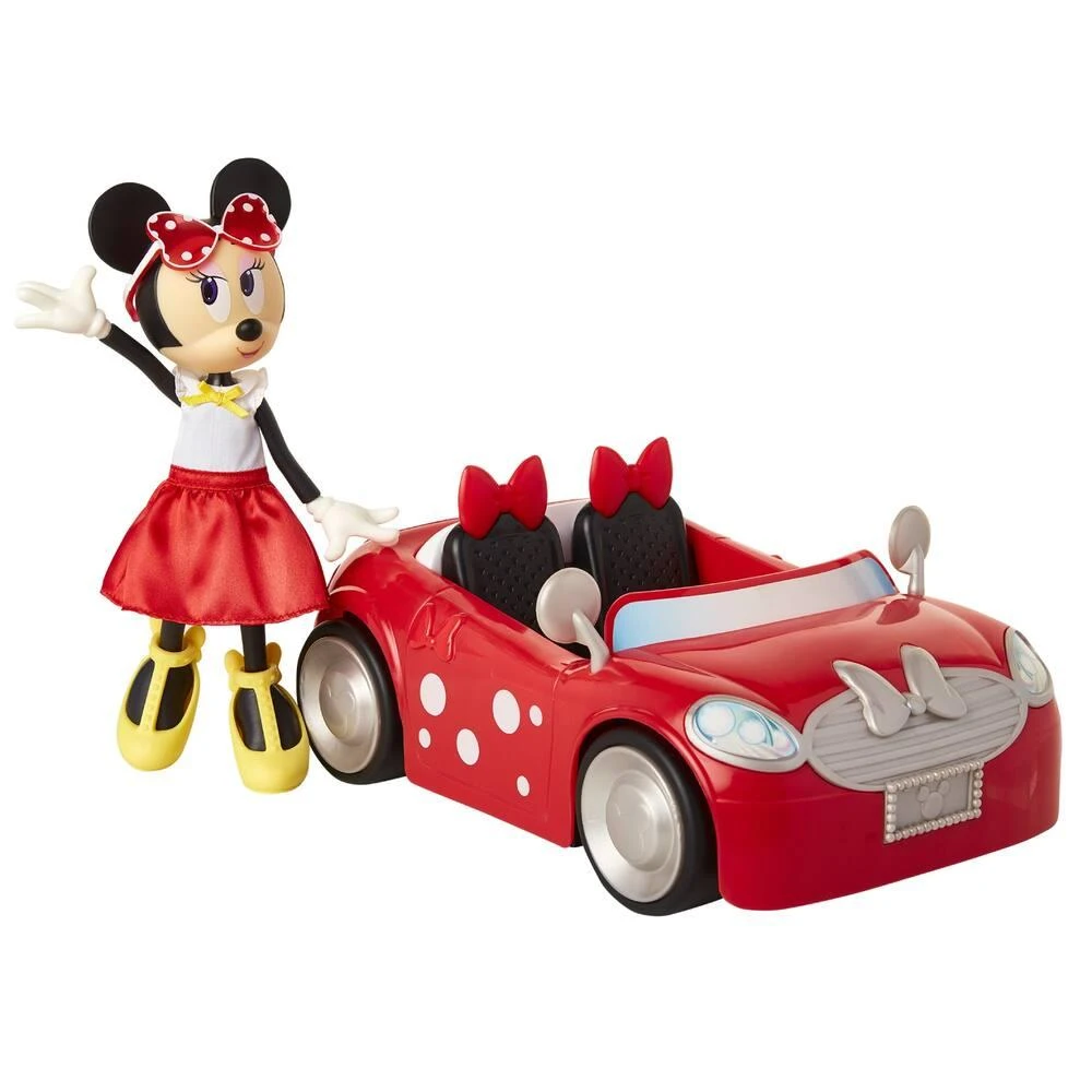 JAKKS PACIFIC POUPEE MINNIE DRIVE N' STYLE : MINNIE ET SON COUPE CABRIOLET 3 JAKKS PACIFIC POUPEE MINNIE DRIVE N' STYLE : MINNIE ET SON COUPE CABRIOLET – Image 3
