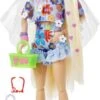 MATTEL POUPEE BARBIE EXTRA ROBE FLEURIE