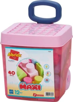 ROLLY BRIQUES ROSE 40 PIÈCES - LES MAXI