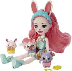 MATTEL ENCHANTIMALS - MEILLEURS AMIS DES BEBES 15 CM - POUPEE BREE BUNNY ET TWIST -Jouets Pour Enfants Boutique 913653e13a5164755085caf1705ff5e617070a65 41107674 04