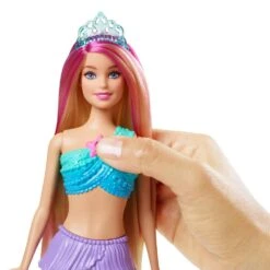 MATTEL BARBIE - POUPEE SIRENE LUMIERES DE REVE -Jouets Pour Enfants Boutique 9353f5dfe3c5582a2cc0a345021a59aaa9c33642 41004208 04
