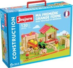 MA PREMIERE GRANDE FERME AVEC TRACTEUR ET REMORQUE - 130 PIECES -Jouets Pour Enfants Boutique 9a40dfb0ee66788e02d6e701086ebe488bfaf887 41005843 03