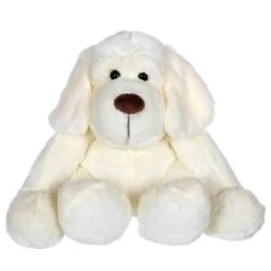 GIPSY PELUCHE CHIEN FLATOUTOU 50 CM BLANC