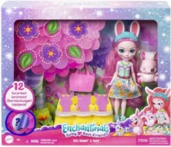 MATTEL ENCHANTIMALS - MEILLEURS AMIS DES BEBES 15 CM - POUPEE BREE BUNNY ET TWIST -Jouets Pour Enfants Boutique b79c701288dad4db7f4367ba20377e769409cdf0 41107674 06