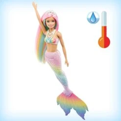 MATTEL POUPEE BARBIE SIRENE MAGIQUE ARC-EN-CIEL -Jouets Pour Enfants Boutique bbf1ce485f54174f39d5063838b25400697af973 10022551 03