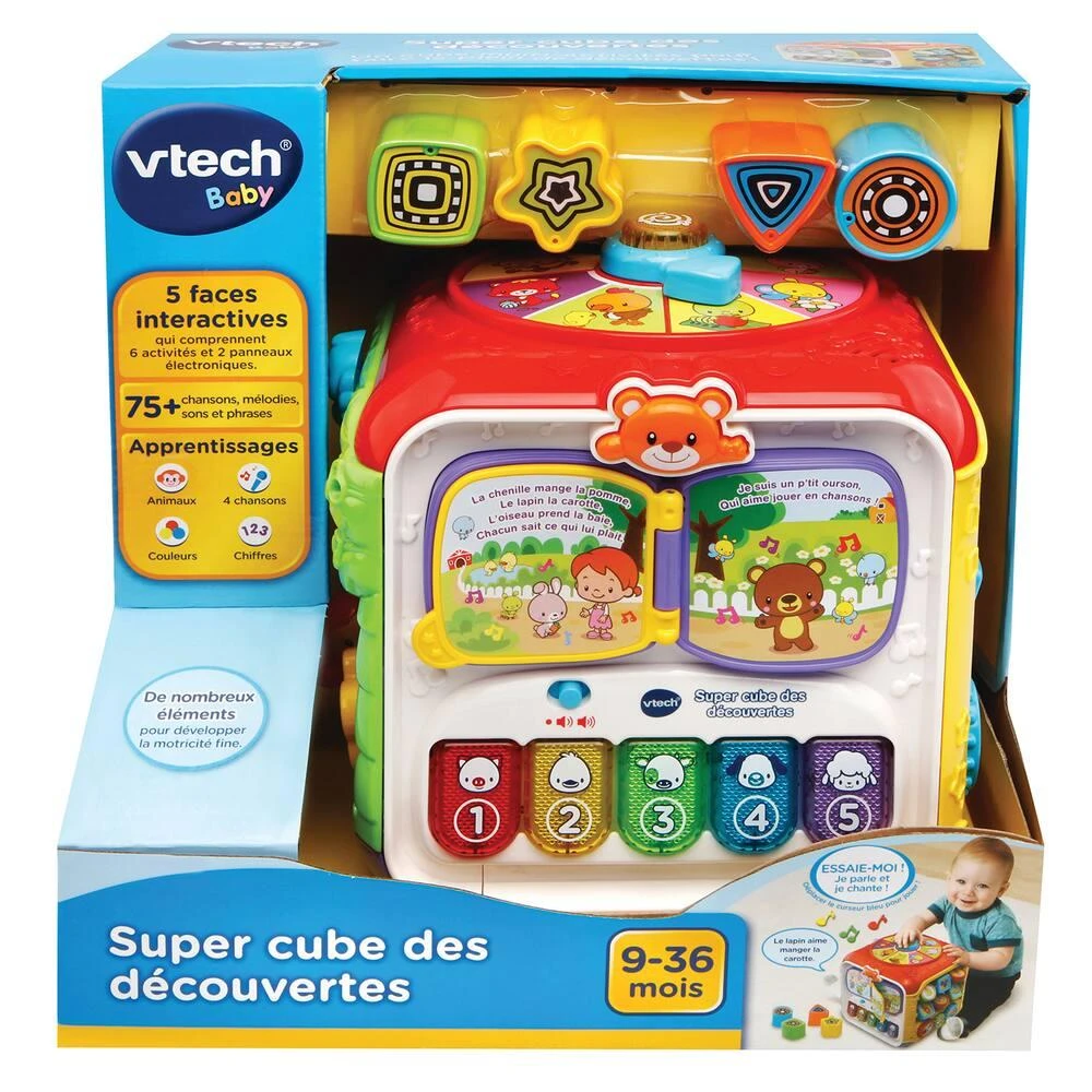 VTech SUPER CUBE DES DECOUVERTES 3 VTech SUPER CUBE DES DECOUVERTES – Image 3