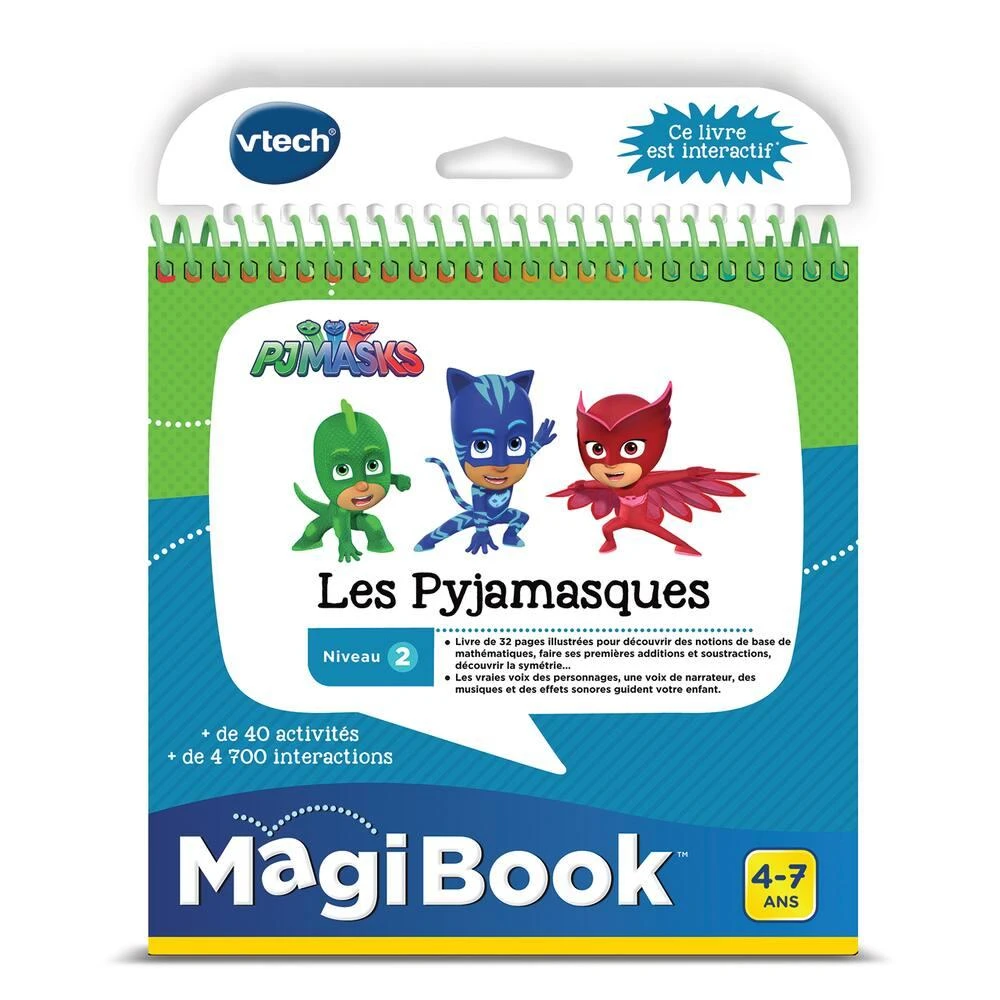 VTech LIVRE MAGIBOOK - LES PYJAMASQUES 1 VTech LIVRE MAGIBOOK - LES PYJAMASQUES