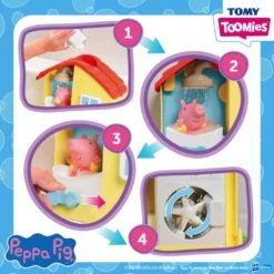 Tomy PEPPA PIG - PLAYSET DE BAIN MAISON DE PEPPA -Jouets Pour Enfants Boutique cd02dfc624c3ae48ebd43289e359370cfd54b470 41083229 04