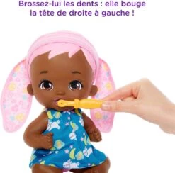 MATTEL BEBE LAPIN SE BROSSE LES DENTS -Jouets Pour Enfants Boutique cf2ecd4f70085e769641670c0f5e0fbb8d309ef3 41042238 06