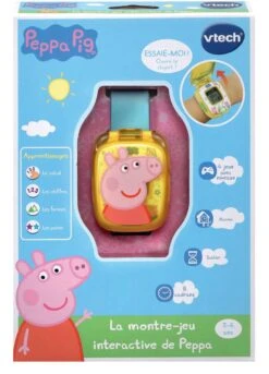 VTech PEPPA PIG - LA MONTRE JEU INTERACTIVE DE PEPPA 5 VTech PEPPA PIG - LA MONTRE JEU INTERACTIVE DE PEPPA -Jouets Pour Enfants Boutique d95aff754abb1d6778a7466fd04badbf87dbbdf3 41001459 03