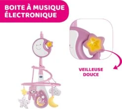 CHICCO MOBILE NEXT TO DREAMS ROSE -Jouets Pour Enfants Boutique d9dbb96c30db57dfdab04278ff756da0ffdf6fd1 02080548 06