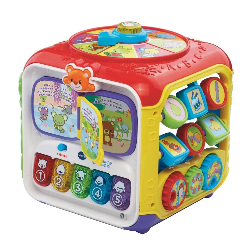 VTech SUPER CUBE DES DECOUVERTES 2 VTech SUPER CUBE DES DECOUVERTES – Image 2