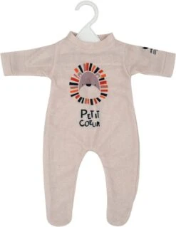 CERISE & CAPUCINE VETEMENT POUPEE 38 CM PYJAMA PETIT COEUR - ONE WORLD ONE FUTURE