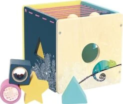 Vilac BOITE A FORMES D'EVEIL EN BOIS - SOUS LA CANOPEE