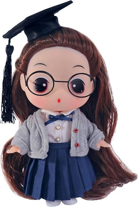 POUPEE DDUNG 18 CM - ETUDIANTE DIPLOMEE 1 POUPEE DDUNG 18 CM - ETUDIANTE DIPLOMEE